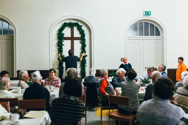 Lebenswege Halle - Eine Pforte zum Advent